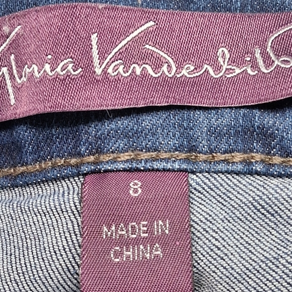 Classic Blue Slim Straight Jeans   Size 8 - Picture 8 of 9